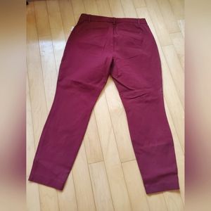 Gap Unused burgundy Pants